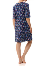 Load image into Gallery viewer, Givoni  3KV06A Short nightie Alexa Royal (Navy)
