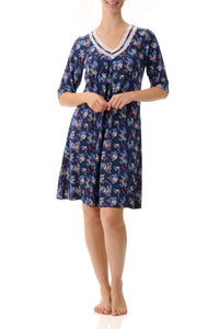 Givoni  3KV06A Short nightie Alexa Royal (Navy)