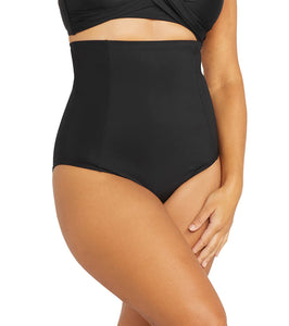 Artesands Plus Size Sculpt Michaelangelo High Waist Bikini Bottom AT4782XC (Black)