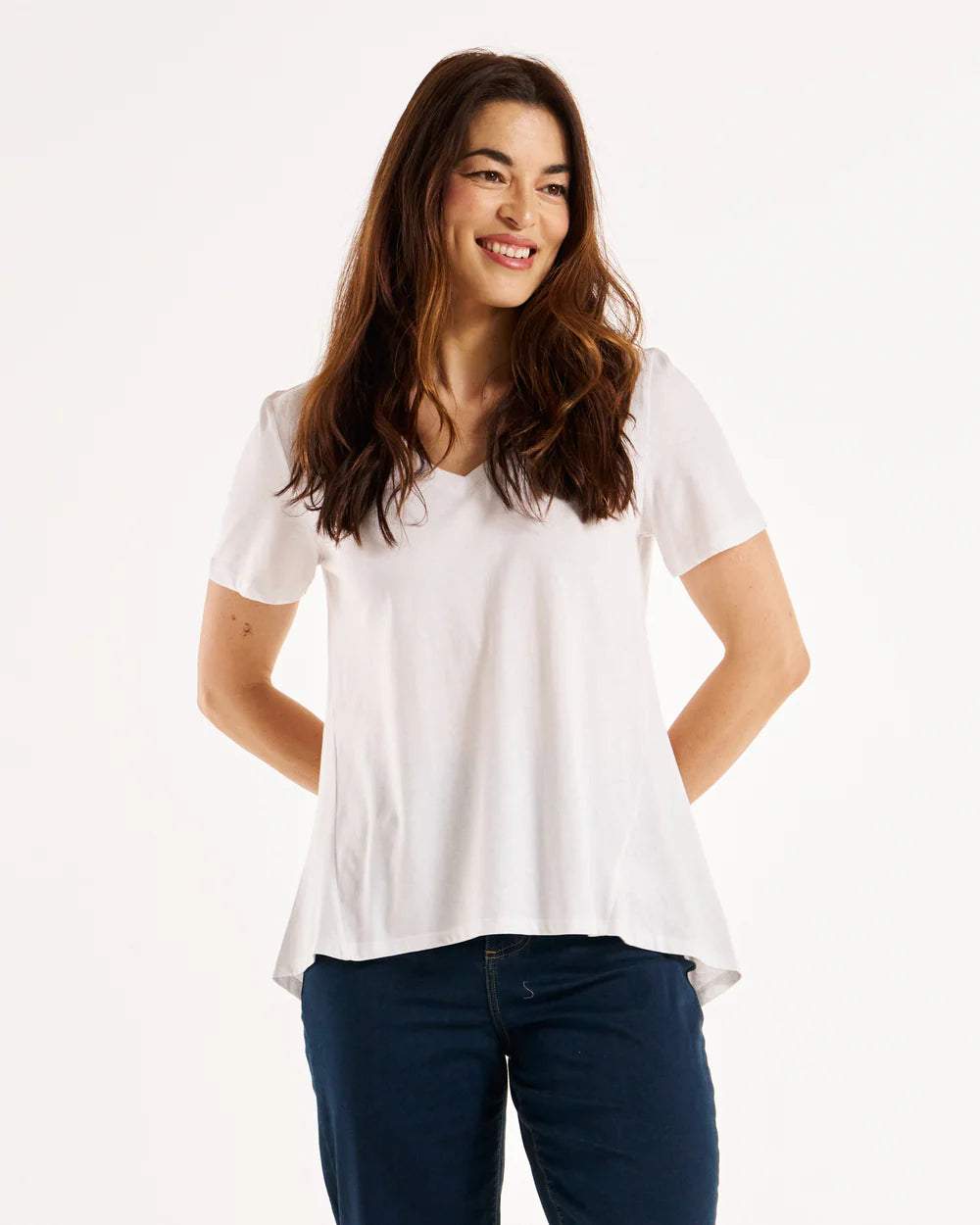 Betty Basics Luella Tee BB1032 (White)