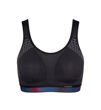 Load image into Gallery viewer, TRIUMPH TRIACTION CARDIO FLOW MINIMISER BRA  NO1 EX (BLACK)
