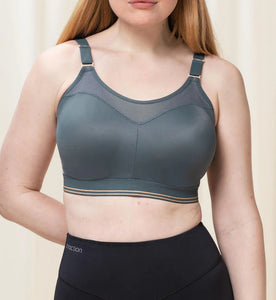 Triumph Control Light Minimizer Sports Bra (Grey)