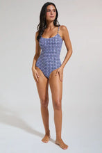 Load image into Gallery viewer, Sea Level Coast Scoop Neck One Piece Swimsuit (Cobalt)
