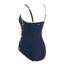 Load image into Gallery viewer, Zoggs Enigma Mystery Classic Back Swimsuit - Navy Floral
