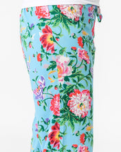 Load image into Gallery viewer, Floressents Pyjama Lounge Pants- Spring Bloom (Turquoise) (Sky Blue)(Natural)
