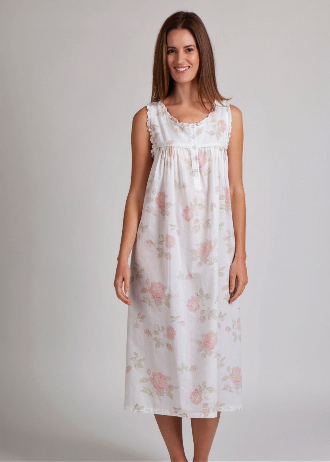 Arabella Nightie MD-7 Floral (Roses)