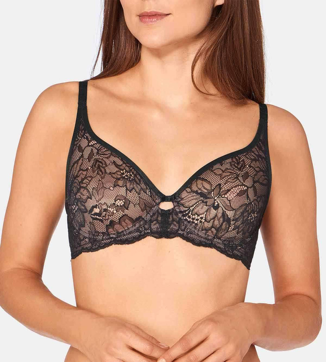 Triumph Amourette Charm Bra Non-Padded Wirefree Bras Lace Lingerie