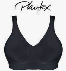 Playtex Comfort Revolution Flex Fit Wirefree Bra Y1239H  BLACK /  NUDE